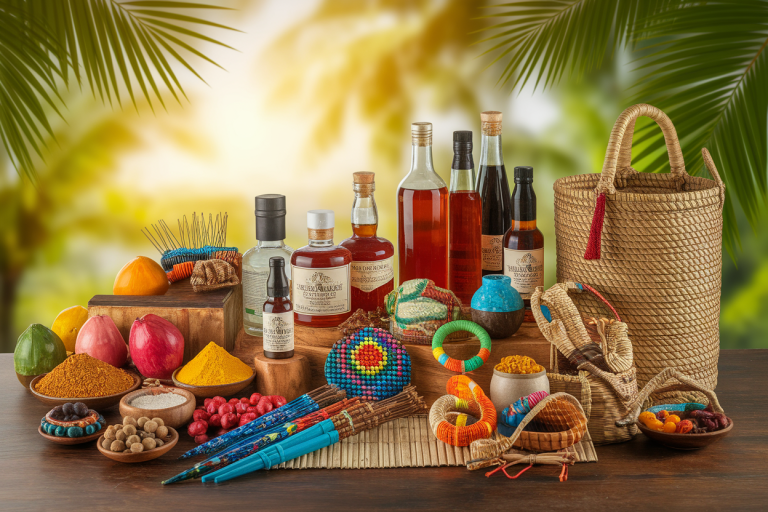 souvenirs-martinique-epices-rhum-paniers