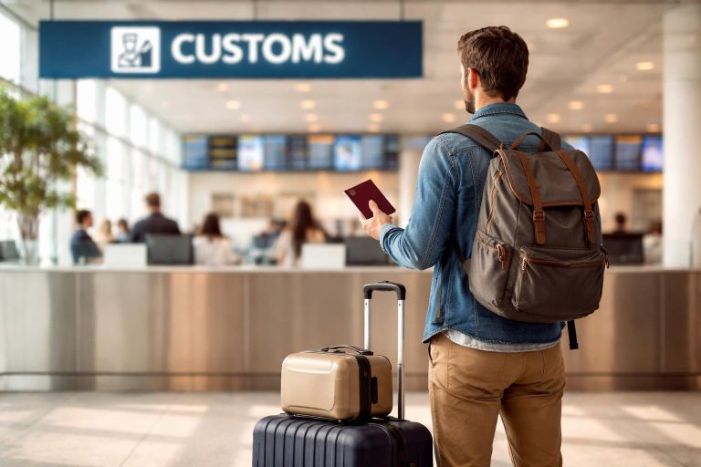 voyageur-passeport-valises-aeroport-modernes